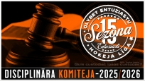 DISCIPLINĀRĀ KOMITEJA - ĶEKAVA VALNES - TUKUMA BRĀĻI III (08.05.2026)