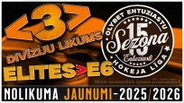 Nolikuma jaunumi - 15.sezonā spēlētājs varēs spēlēt tikai 3 divīziju ietvaros
