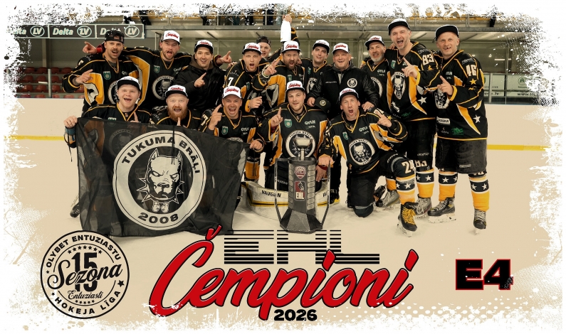 🏆 E4 DIVĪZIJAS ČEMPIONI - TUKUMA BRĀĻI