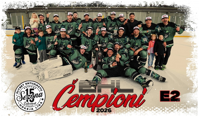 🏆 E2 DIVĪZIJAS ČEMPIONI - RUPUČI