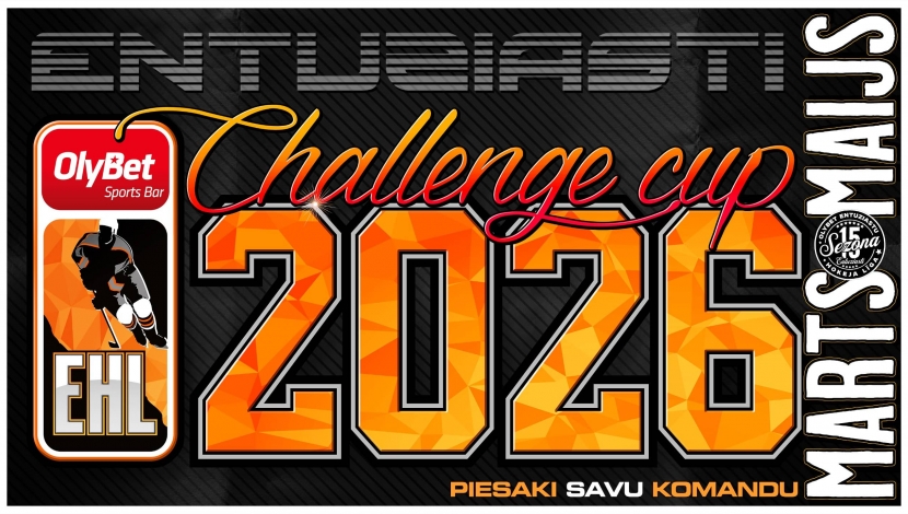 Challenge Cup 2026 - pieteikšanās