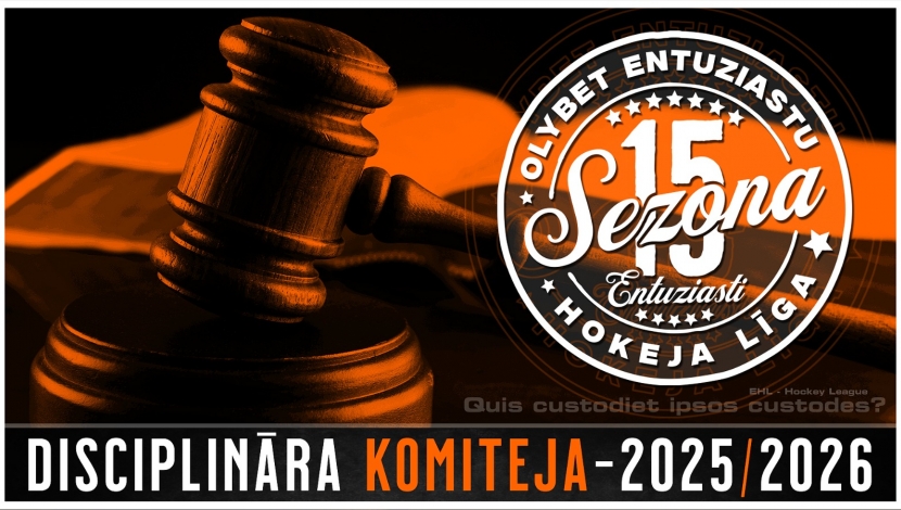 DISCIPLINĀRĀ KOMITEJA - LEDUS VEČI (31.03.2026)