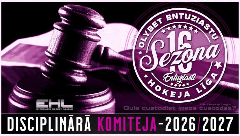 DISCIPLINĀRĀ KOMITEJA (S16) - APARĀTI (19.10.2026)