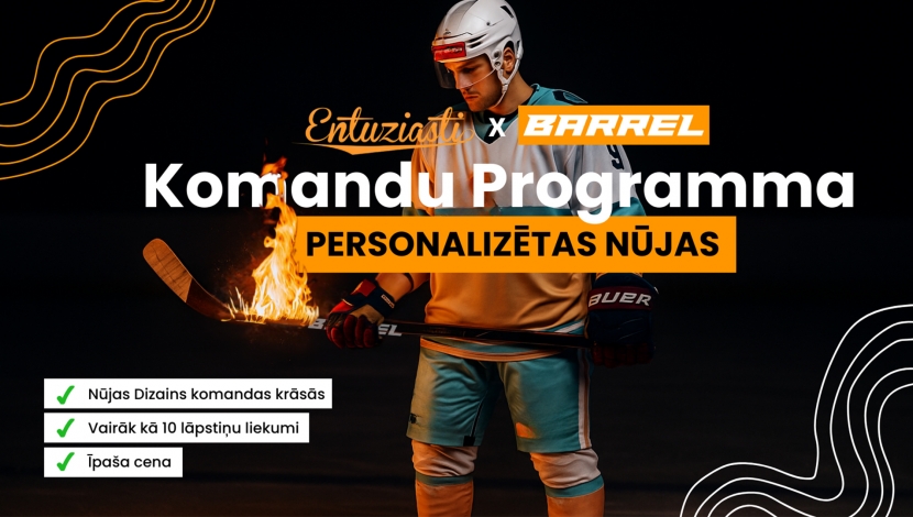 Īpašais piedāvājums EHL komandām — sadarbībā ar Barrel Hockey 🏒🔥
