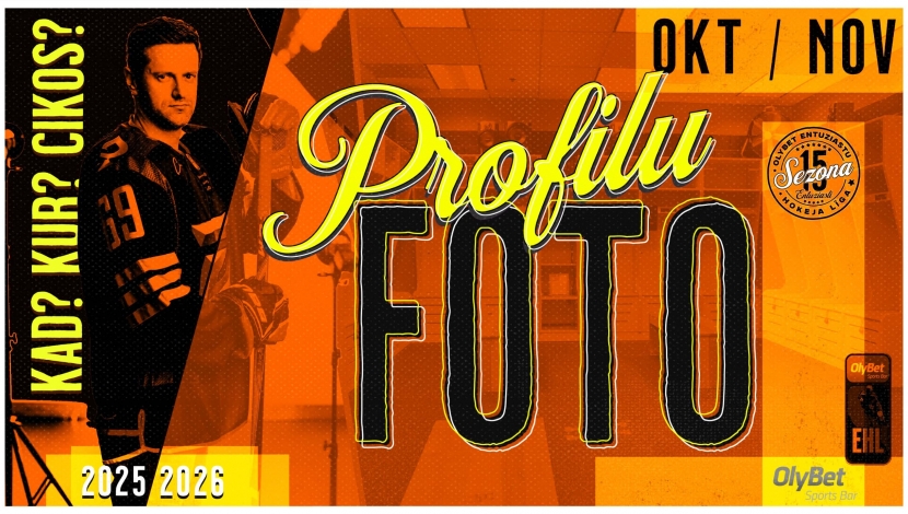 Profilu fotografēšanas 2025.gada oktobrī